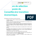 EA - Conseiller - Ère Transition Économique