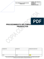 DSG - Pc02 - 05 Procedimiento de Fumigación de Productos en Revisión
