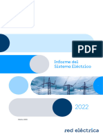 GEE - 4a - Informe Del Sector Eléctrico REE - 2022