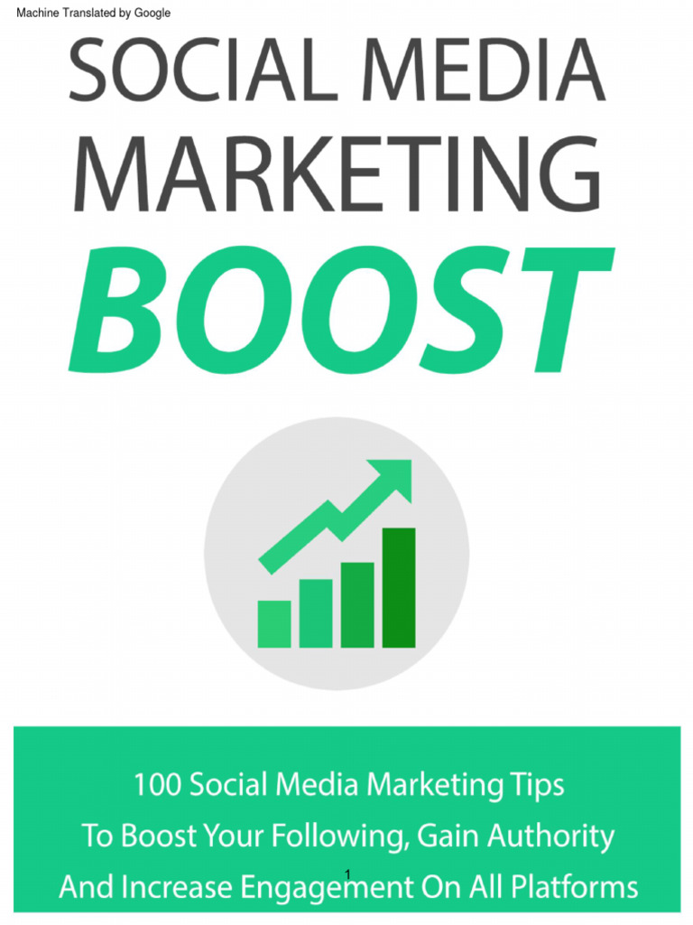 Social Media Marketing Boost | PDF | Servicio de redes sociales | Facebook