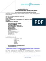 Designación Docente Secretaria de Asuntos Docentes De: General Pueyrredon