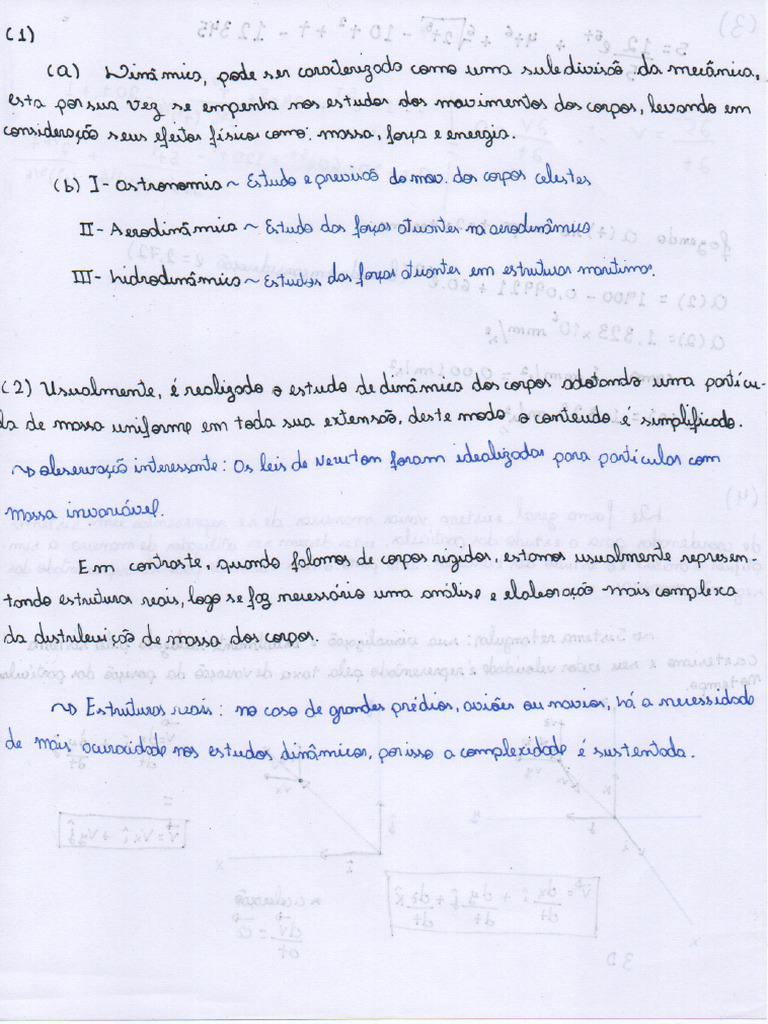 Prova I Mecânica Ii Pdf