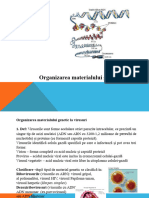 Organizarea Materialului Genetic