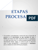 Clase 2. Etapas Procesales