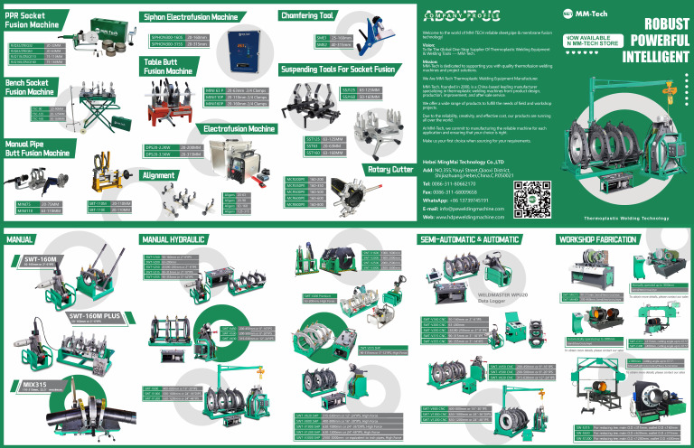 Catalog of Pipe Welding Machine - Mm-Tech - 2023 | PDF