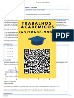 Atividade 2 - Teoria Das Estruturas I - 512024