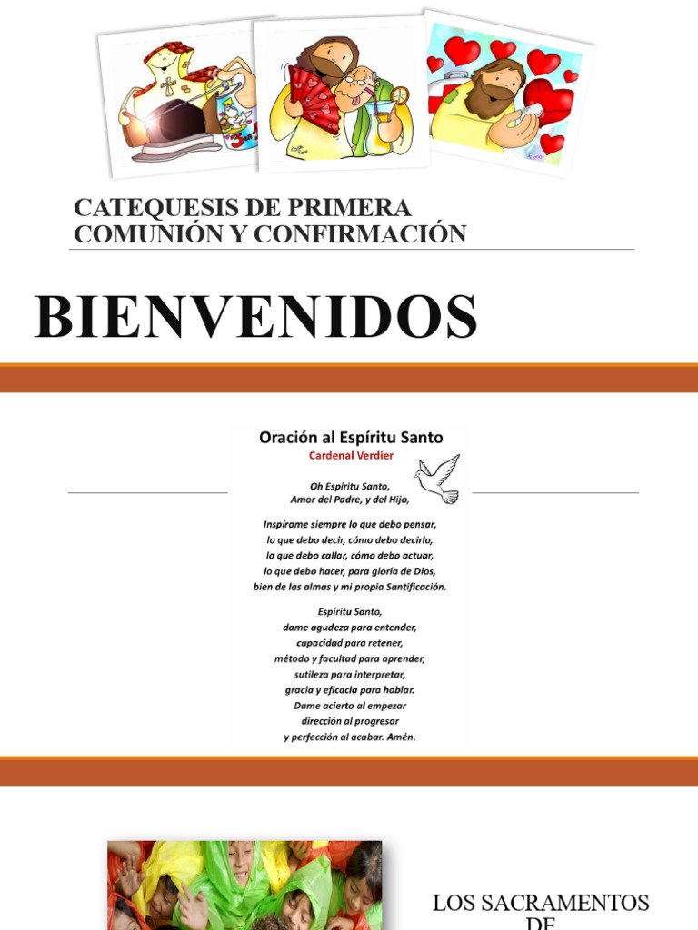 Catequesis para Primera Comunión y Confirmación PDF