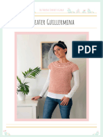 Patron Sweater Guillermina - Por LasVaretasCrochet