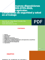 NOM-003-STPS-2023 Actividades Agrícolas-Condiciones de Seguridad y Salud en El Trabajo