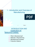 Intro To Manufacturing Processes