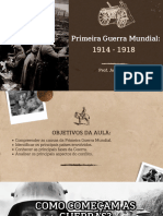 Primeira Guerra Mundial - Aula 