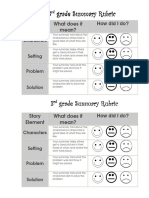 3333 Grade Grade Grade Grade Summary Summary Rubric Rubric Rubric Rubric