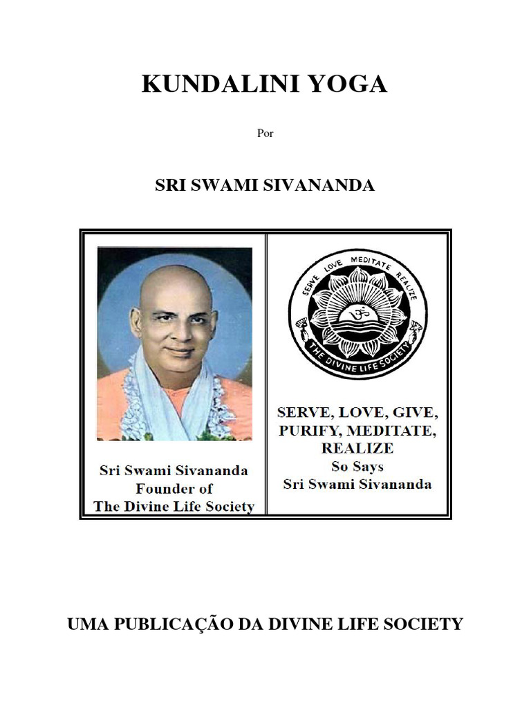 Kundalini Yoga - Swami Sivananda | PDF | Chacra | Kundalini