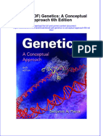 Genetics A Conceptual Approach 6Th Edition Full Chapter