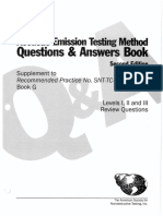 QA Acoustic Emission Testing Method