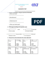 Diagnostic Test