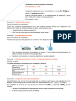 02 - Exerices Sur Concentration Massique