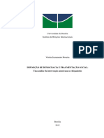 Imposição Da Democracia e Fragmentação Social