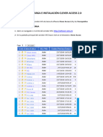 1 Clever Access 2.0 Guía Descarga e Instalación (Versión Español 0920)