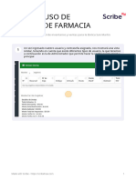Manual Uso de Sistema de Farmacia: Uso Del Sistema de Control de Inventarios y Ventas para La Botica San Martin