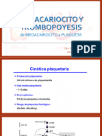 Megacariocito y Trombopoyesis