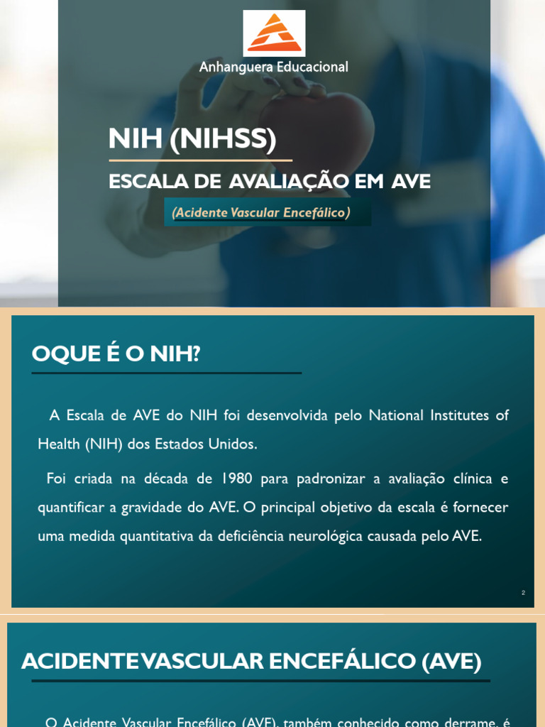 Nihss Patient Escala De Nihss Avc