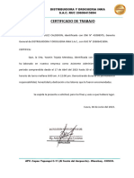 Distribuidora y Drogueria Inka Sac - Certificado - Imprimir
