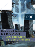 Simonay Bernard Les Enfants de L' Atlantide-1 Le Prince de Chu Fantastique Z