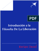 Introducción A La Filosofía de La Liberación