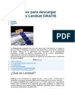 5 Opciones para Descargar Imágenes Landsat GRATIS
