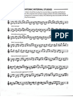 Diatonic Interval Studies 6 - 11