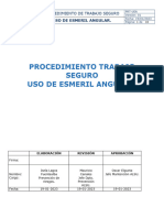 Procedimiento Uso de Esmeril Angular Alsu