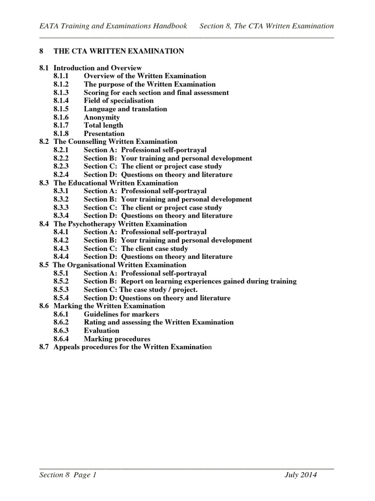 section-8-the-cta-written-examination-pdf-psychotherapy-theory