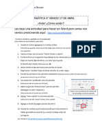 INFORMÁTICA 4° GRADO 17-4 Facundo-Rosset