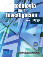 Metodología de La Investigación (Bernal, 2da Edición) - Páginas-1,3,9-13,91-120