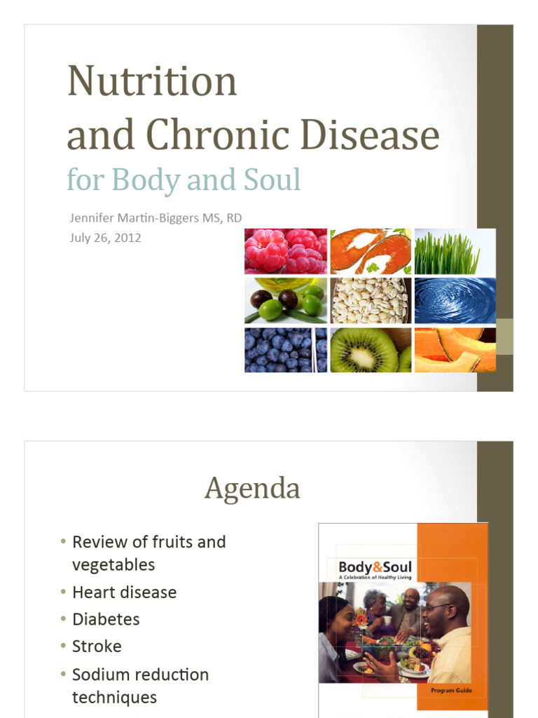 Nutrition's Role in Chronic Diseases | PDF | Carbohydrates | Diabetes