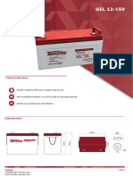 Ficha Tecnica Tensite Bateria GEL 12 150 - V1