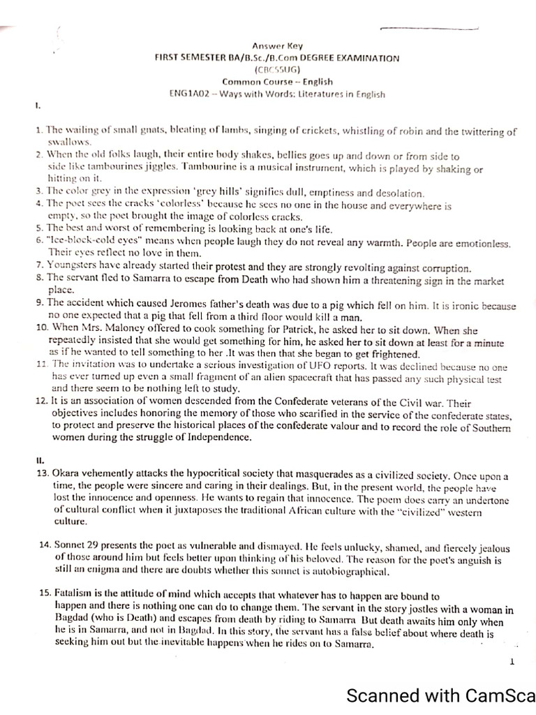 ENG1 A02 - Ways With Words - D 12590 | PDF