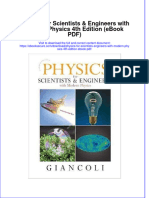 Physics For Scientists Engineers With Modern Physics 4Th Edition PDF Full Chapter