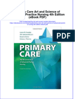Primary Care Art and Science of Advanced Practice Nursing 4Th Edition PDF Full Chapter