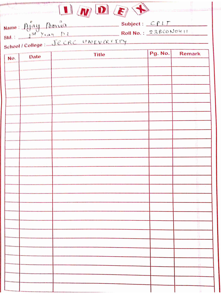 Ajay CPLT Assignment 2 | PDF