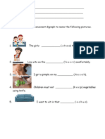 Consonant Digraph Activity