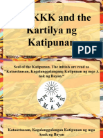 The KKK and The Kartilya NG Katipunan
