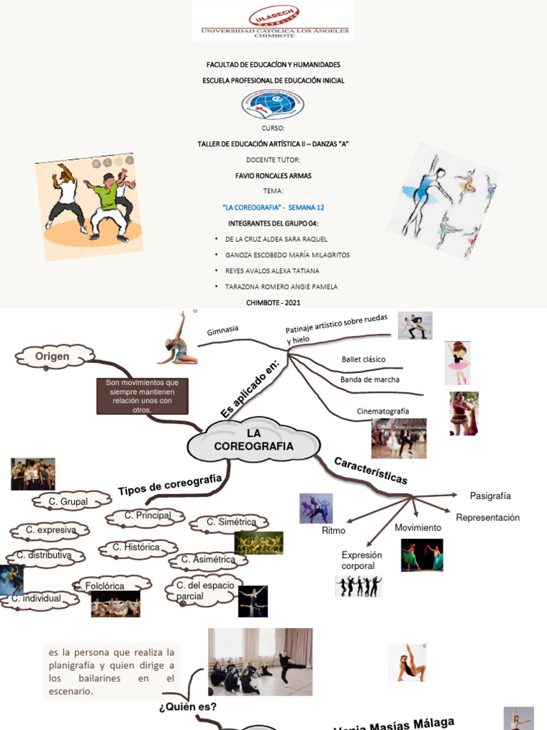 Composición Coreográfica en Danzas | PDF