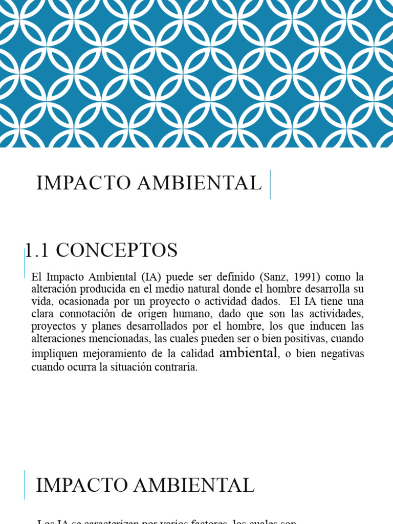 Tipos y Efectos del Impacto Ambiental | PDF | Entorno natural | Agua