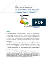 Pautas para La Evaluación Del Español Como Lengua Extranjera