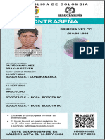 Comprobante de Documento en Trámite 1010961984