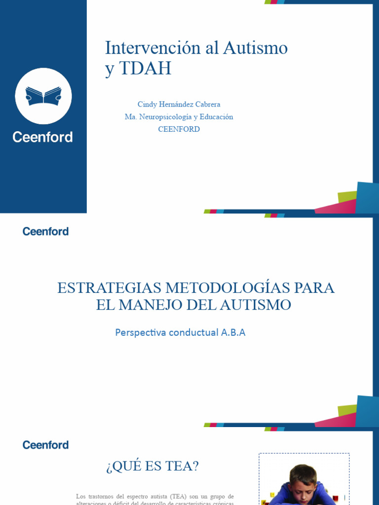 Tdah y Autismo | PDF | Espectro autista | Desorden hiperactivo y ...