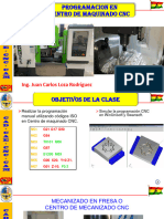 Programacion Centro de Maquinado CNC