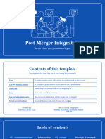 Post Merger Integration by Slidesgo